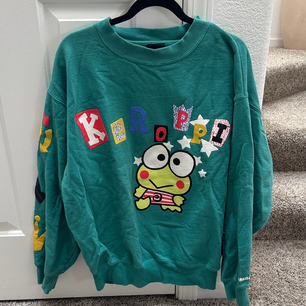 Sanrio x Dumbgood Keroppi sweatshirt